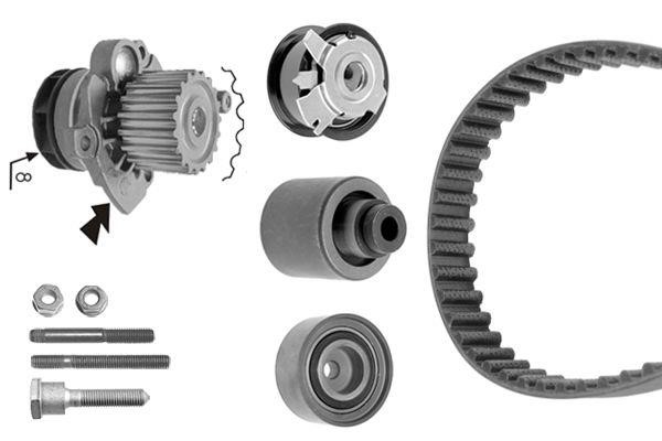 Bosch 1 987 946 421 TIMING BELT KIT WITH WATER PUMP 1987946421