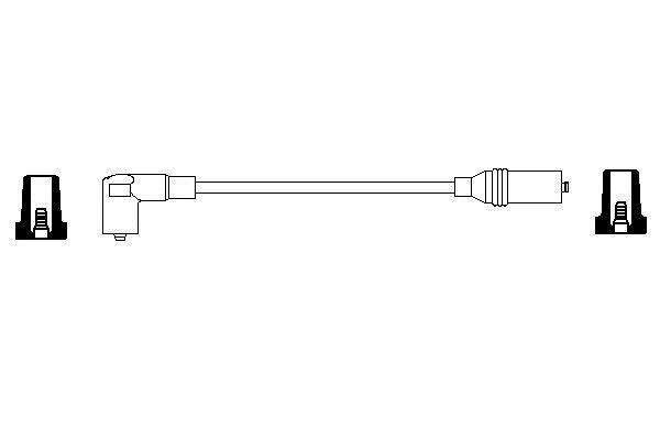 Bosch 0 356 904 060 Ignition cable 0356904060