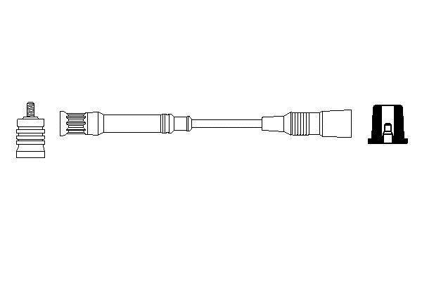 Bosch 0 356 912 897 Ignition cable 0356912897