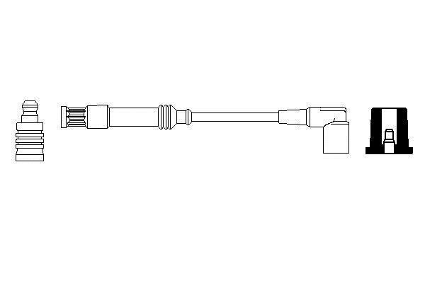 Bosch 0 356 912 902 Ignition cable 0356912902