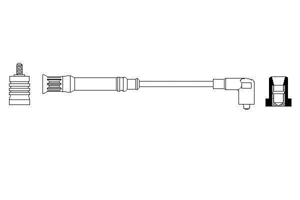 Bosch 0 356 912 936 Ignition cable 0356912936