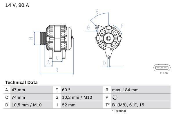 Buy Bosch 0 986 041 190 at a low price in United Arab Emirates!