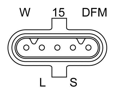 Bosch 0 986 048 100 Alternator 0986048100