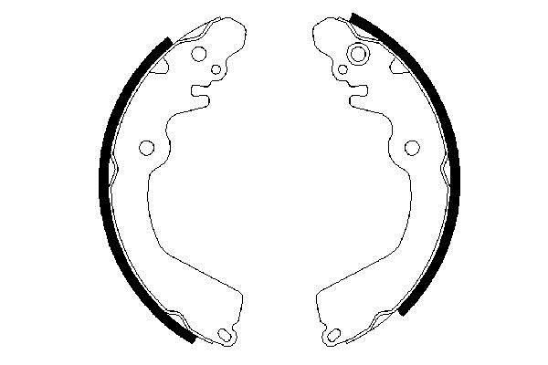 Bosch Brake shoe set – price [object Object] PLN