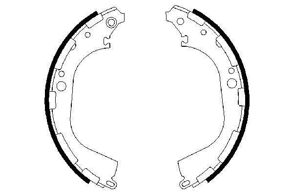 Bosch Brake shoe set – price [object Object] PLN