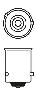Bosch Glow bulb yellow PY21W 12V 21W – price 58 PLN