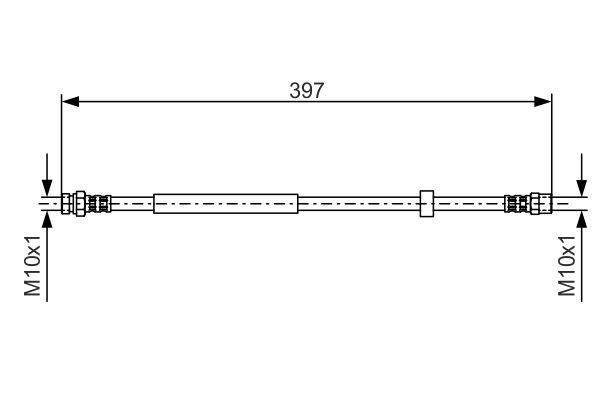 Bosch Brake Hose – price [object Object] PLN