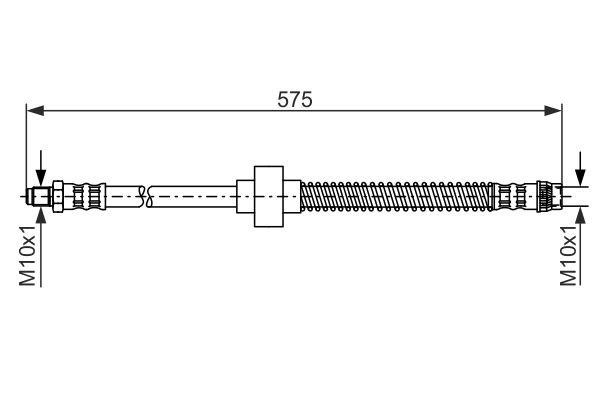 Bosch Brake Hose – price [object Object] PLN
