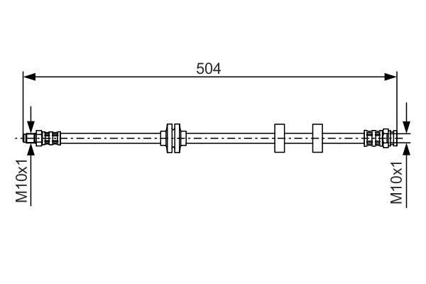 Bosch Brake Hose – price [object Object] PLN