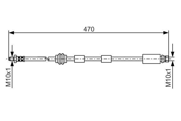 Bosch Brake Hose – price [object Object] PLN