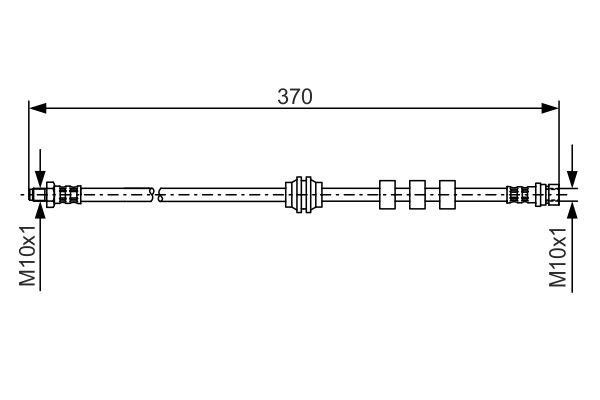 Bosch Brake Hose – price [object Object] PLN