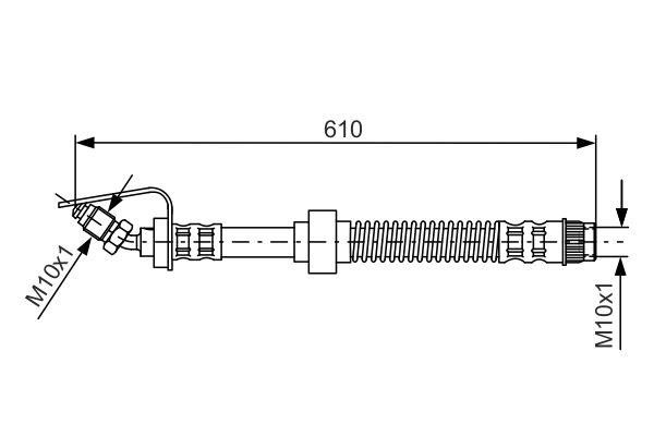 Bosch Brake Hose – price [object Object] PLN