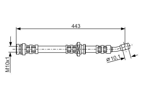 Bosch Brake Hose – price [object Object] PLN