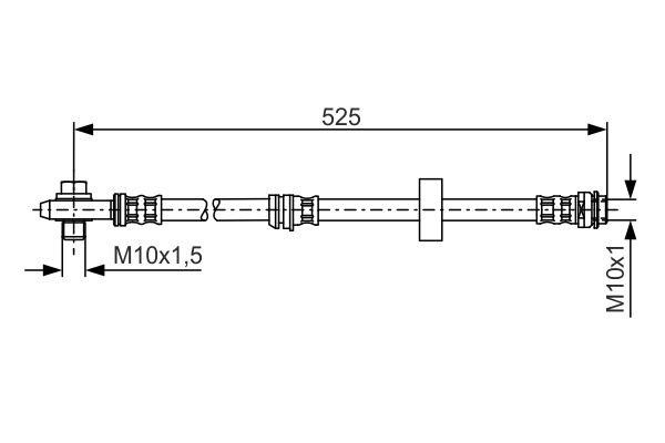 Bosch Brake Hose – price [object Object] PLN