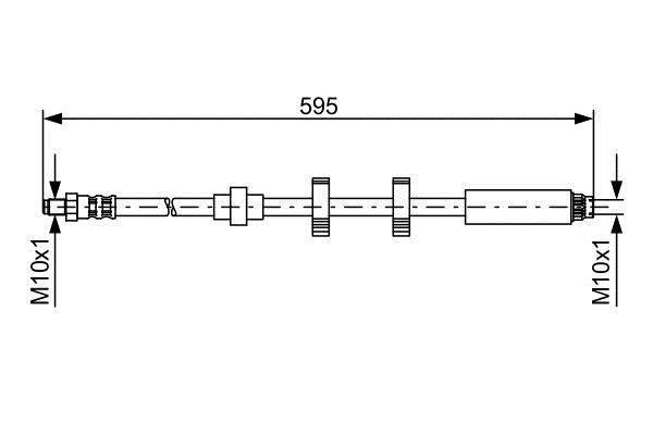 Bosch Brake Hose – price [object Object] PLN