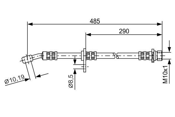 Bosch Brake Hose – price [object Object] PLN