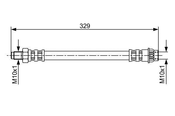 Bosch Brake Hose – price [object Object] PLN