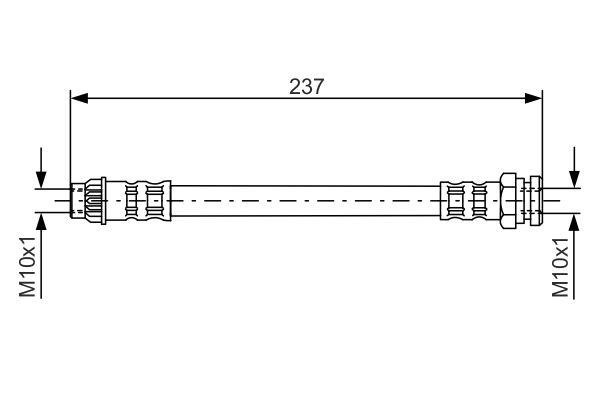 Bosch Brake Hose – price [object Object] PLN