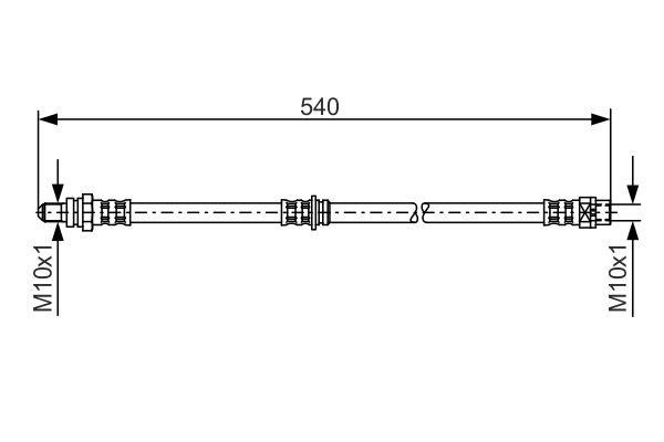 Bosch Brake Hose – price [object Object] PLN