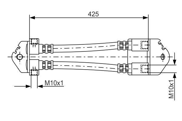 Bosch Brake Hose – price [object Object] PLN