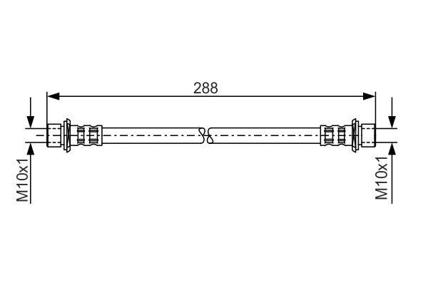 Bosch Brake Hose – price [object Object] PLN