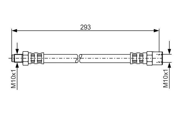 Bosch Brake Hose – price [object Object] PLN