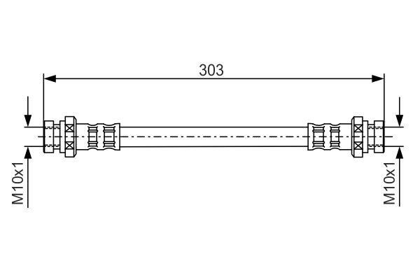 Bosch Brake Hose – price [object Object] PLN