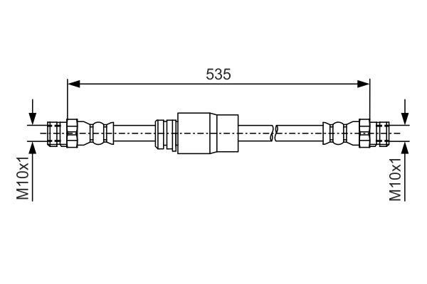 Bosch Brake Hose – price 112 PLN