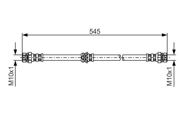 Bosch Brake Hose – price [object Object] PLN