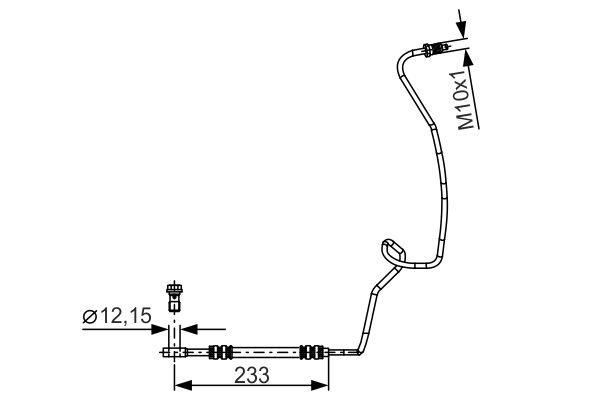 Bosch Brake Hose – price [object Object] PLN