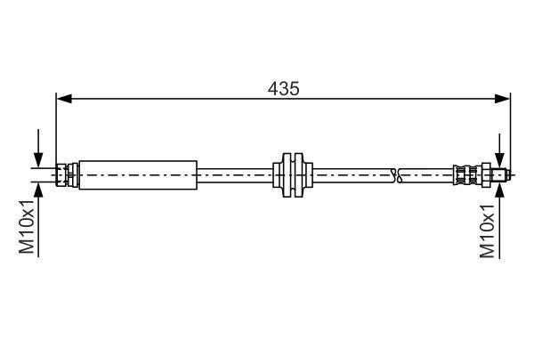 Bosch Brake Hose – price [object Object] PLN