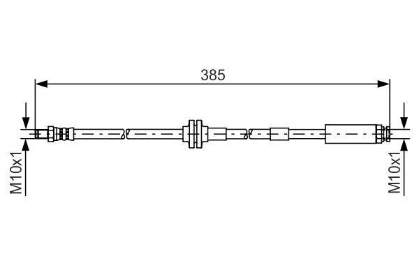 Bosch Brake Hose – price [object Object] PLN