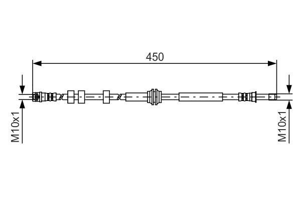 Bosch Brake Hose – price [object Object] PLN