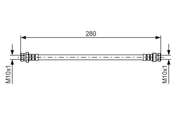 Bosch Brake Hose – price [object Object] PLN