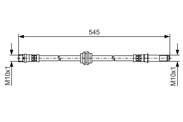 Bosch Brake Hose – price [object Object] PLN