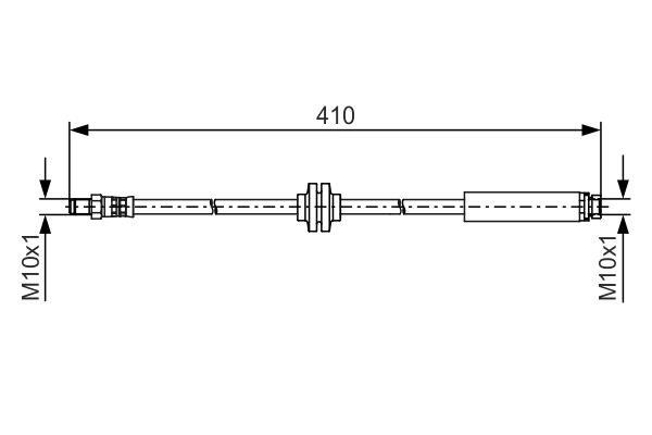 Bosch Brake Hose – price [object Object] PLN