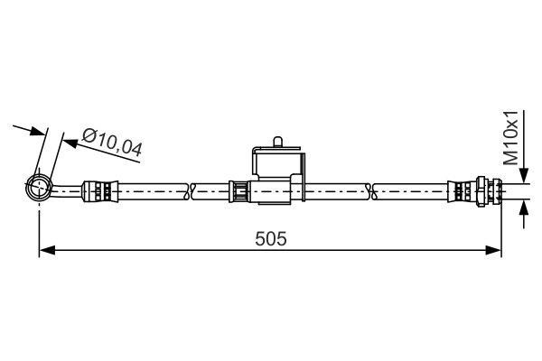 Bosch Brake Hose – price [object Object] PLN