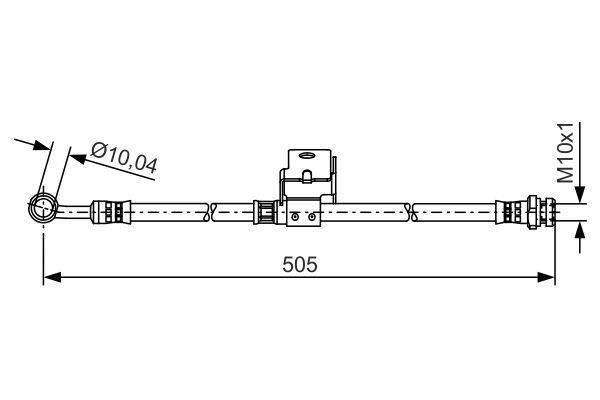 Bosch Brake Hose – price [object Object] PLN