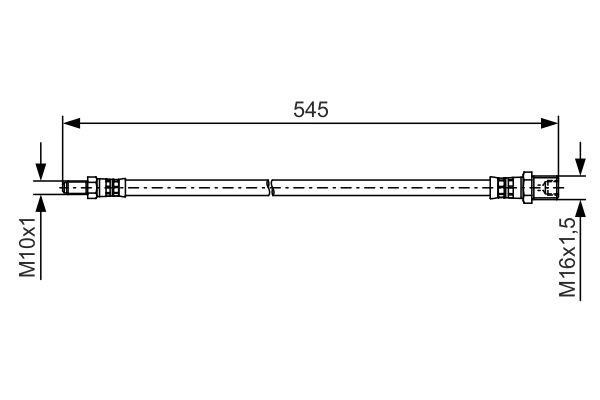 Bosch Brake Hose – price [object Object] PLN