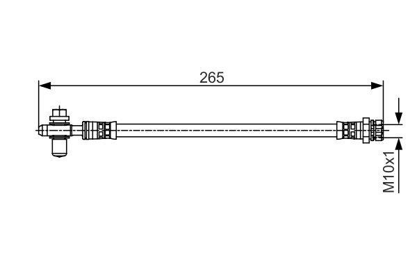 Bosch Brake Hose – price [object Object] PLN