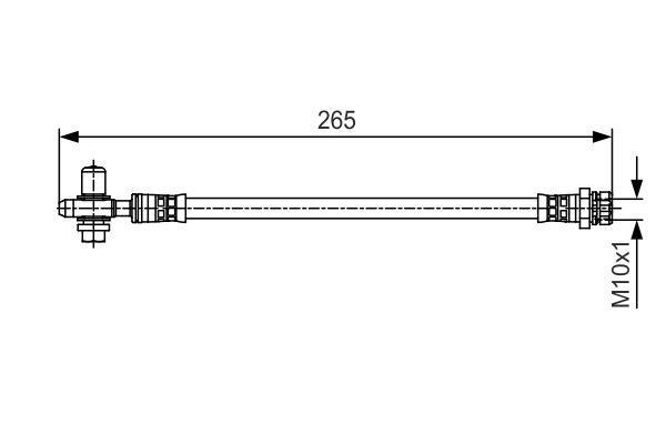 Bosch Brake Hose – price [object Object] PLN