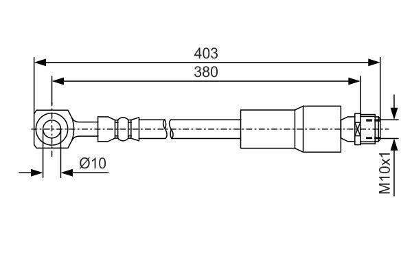 Bosch Brake Hose – price [object Object] PLN