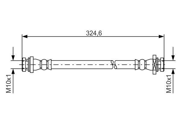 Bosch Brake Hose – price [object Object] PLN