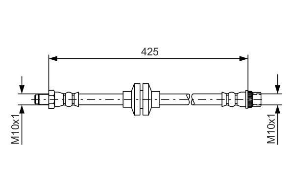 Bosch Brake Hose – price [object Object] PLN