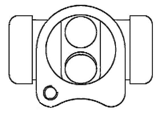 Bosch F 026 002 345 Wheel Brake Cylinder F026002345