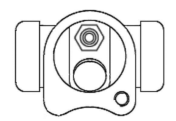 Bosch F 026 002 346 Wheel Brake Cylinder F026002346