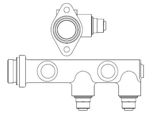 Brake Master Cylinder Bosch F 026 003 001