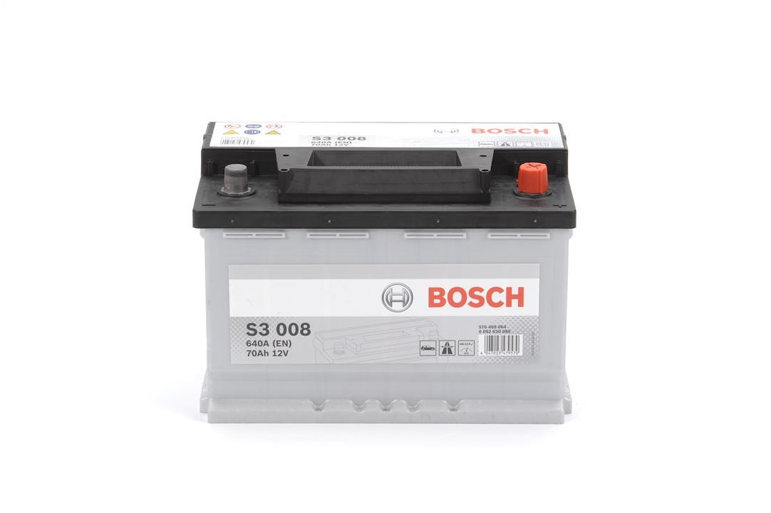 Battery Bosch 12V 70Ah 640A(EN) R+ Bosch 0 092 S30 080