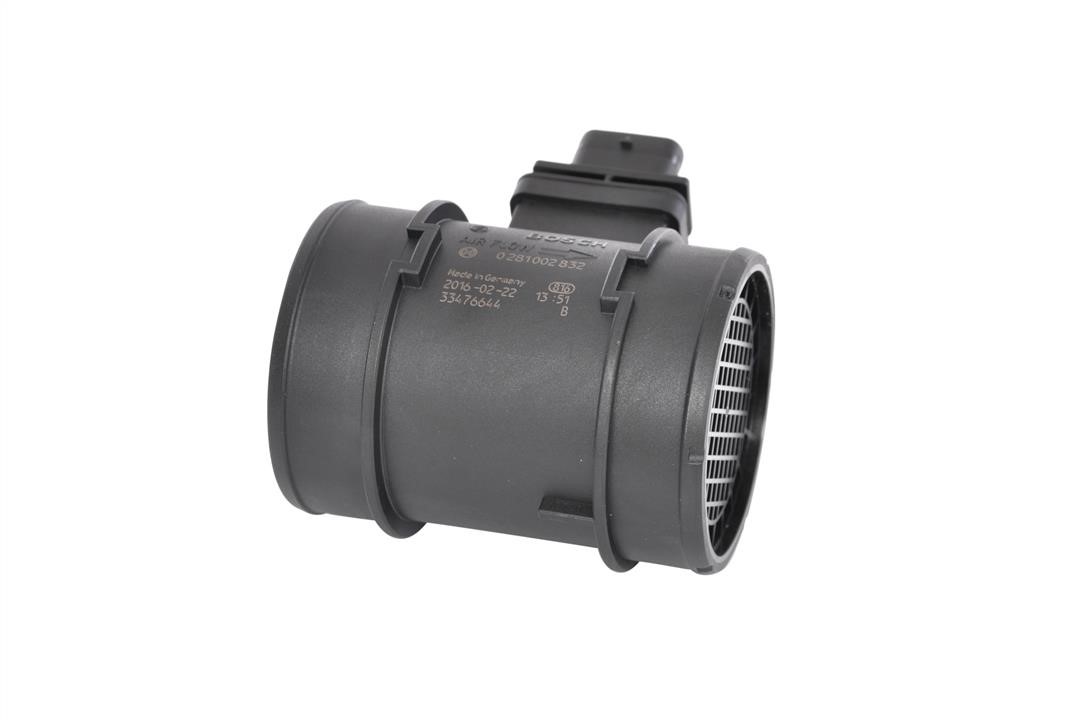 Mass air flow sensor Bosch 0 281 002 832