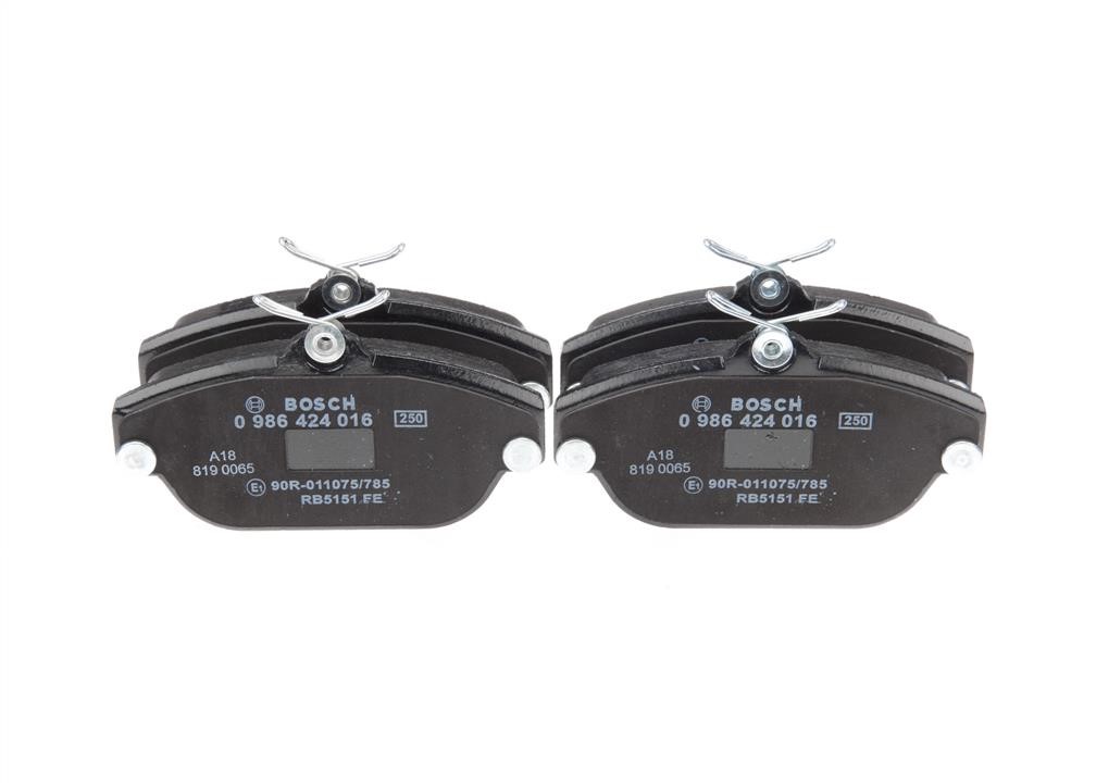 Bosch Brake pad set – price 121 PLN